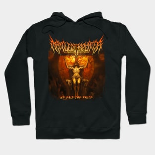 "He Paid The Price" by Mangled Carpenter Hoodie